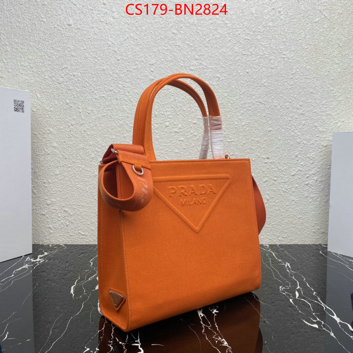 Prada Bags (TOP)-Handbag- best luxury replica ID: BN2824 $: 179USD