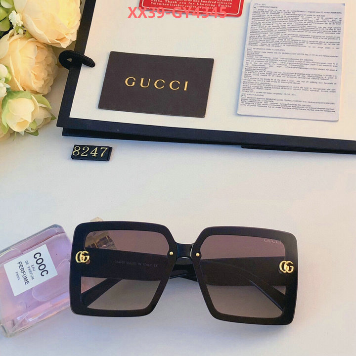 Glasses-Gucci what's the best place to buy replica ID: GY4345 $: 39USD