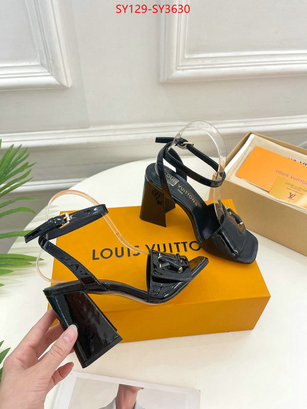 Women Shoes-LV buy replica ID: SY3630 $: 129USD