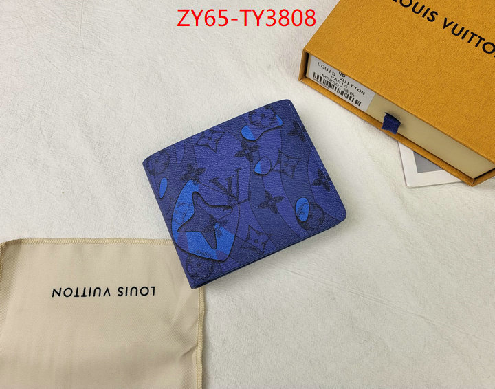 LV Bags(4A)-Wallet 2023 aaaaa replica 1st copy ID: TY3808 $: 65USD