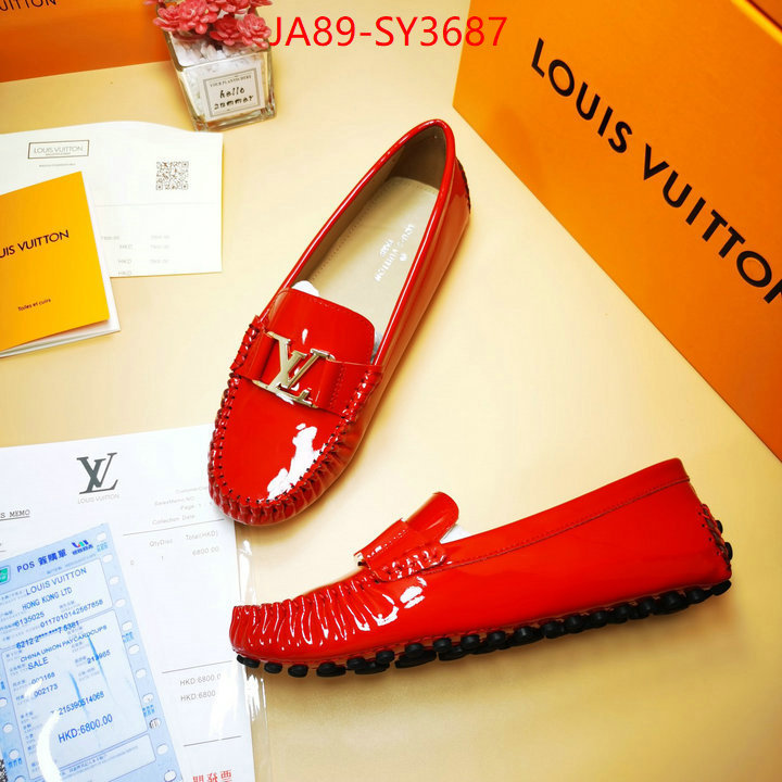 Women Shoes-LV what's the best place to buy replica ID: SY3687 $: 89USD