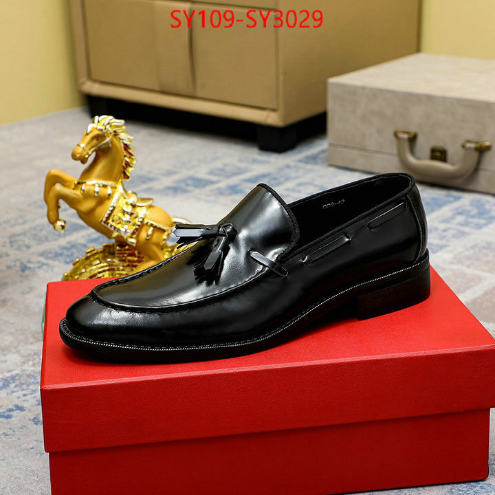 Men shoes-Ferragamo how to buy replica shop ID: SY3029 $: 109USD