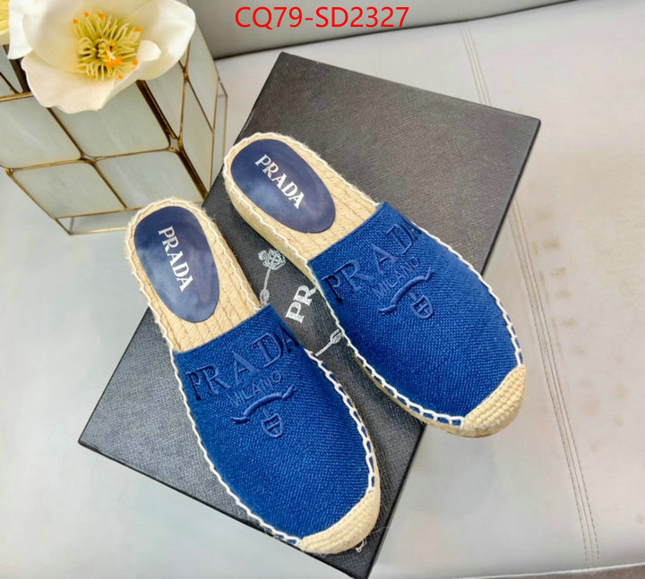 Women Shoes-Prada high quality perfect ID: SD2327 $: 79USD