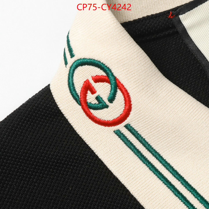 Clothing-Gucci from china ID: CY4242 $: 75USD