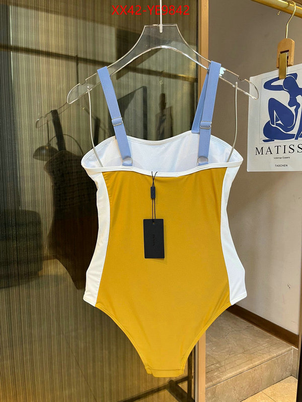 Swimsuit-Prada good ID: YE9842 $: 42USD