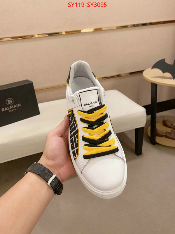 Men Shoes-Balmain luxury fake ID: SY3095 $: 119USD