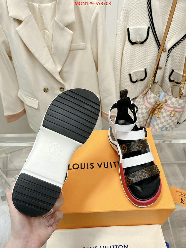 Women Shoes-LV buy 1:1 ID: SY3703 $: 129USD