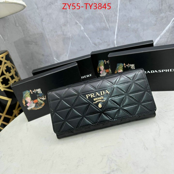 Prada Bags (4A)-Wallet where to buy the best replica ID: TY3845 $: 55USD