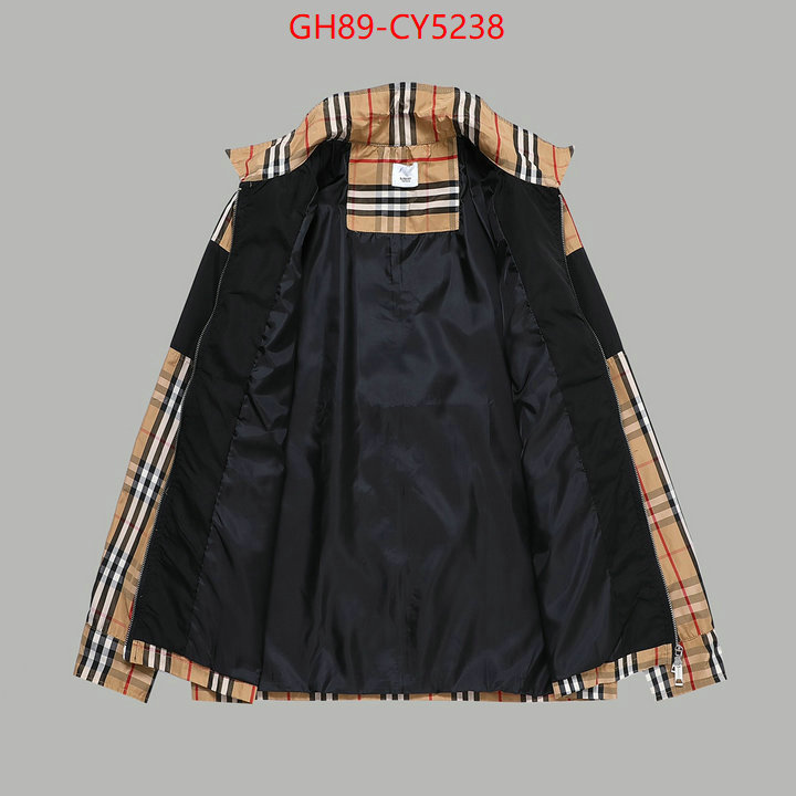 Clothing-Burberry top quality fake ID: CY5238 $: 89USD