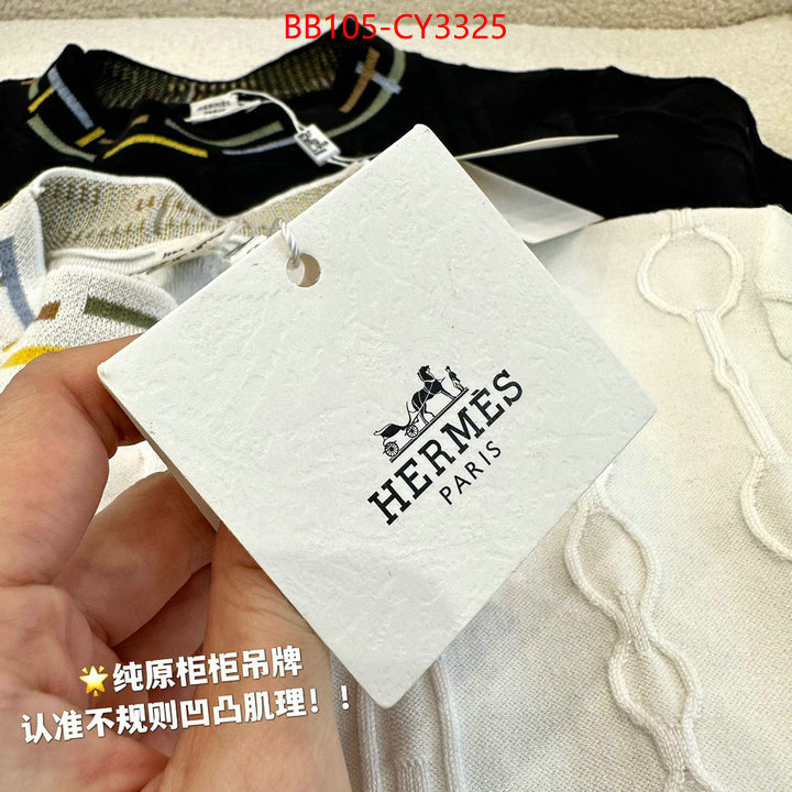 Clothing-Hermes best replica 1:1 ID: CY3325 $: 105USD