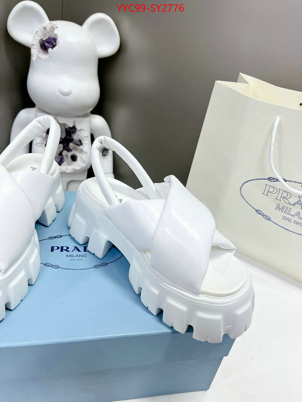 Women Shoes-Prada what's the best place to buy replica ID: SY2776 $: 99USD