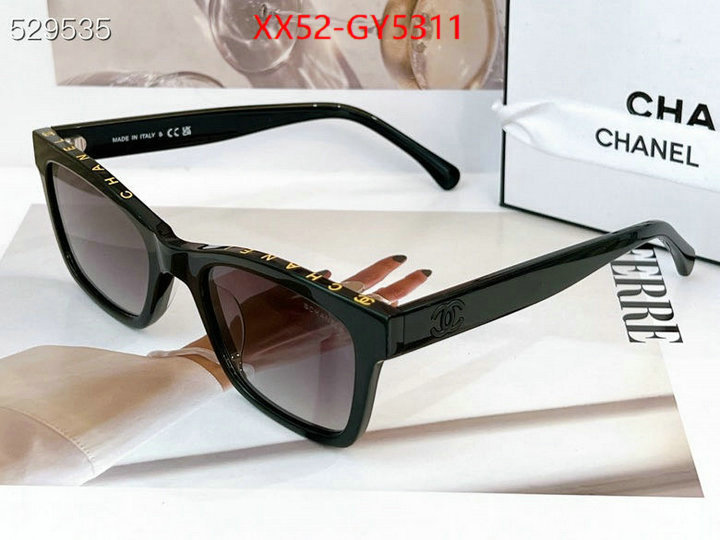 Glasses-Chanel the top ultimate knockoff ID: GY5311 $: 52USD