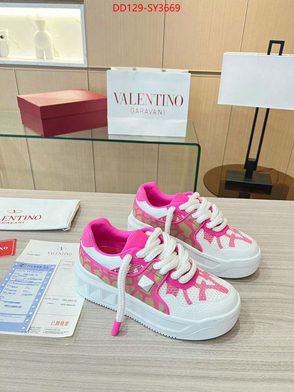 Men Shoes-Valentino best site for replica ID: SY3669 $: 129USD