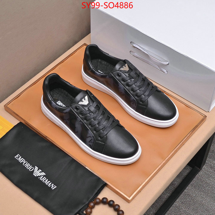 Men shoes-Armani designer ID: SO4886 $: 99USD