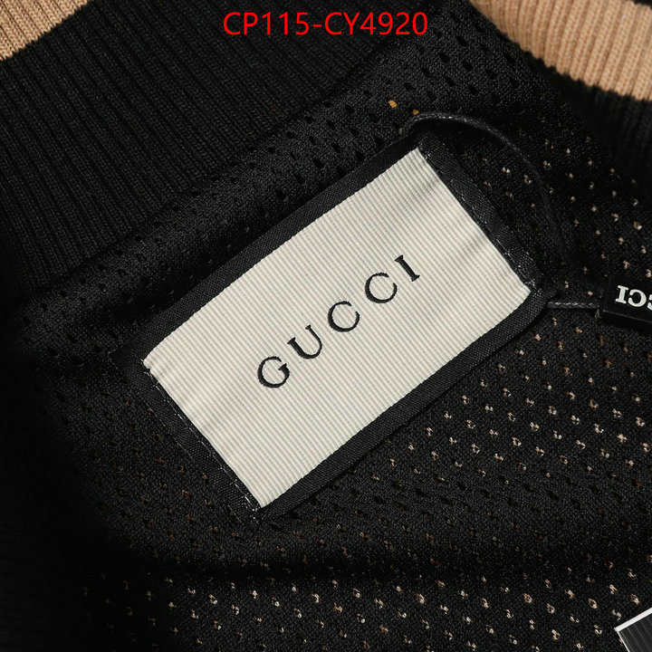 Clothing-Gucci can i buy replica ID: CY4920 $: 115USD