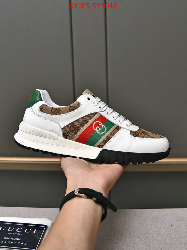 Men Shoes-Gucci where to buy replicas ID: SY3042 $: 105USD