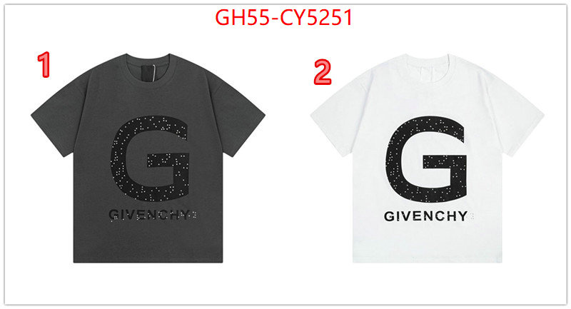 Clothing-Givenchy shop designer ID: CY5251 $: 55USD