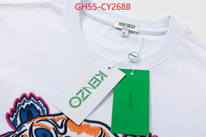 Clothing-KENZO quality replica ID: CY2688 $: 55USD