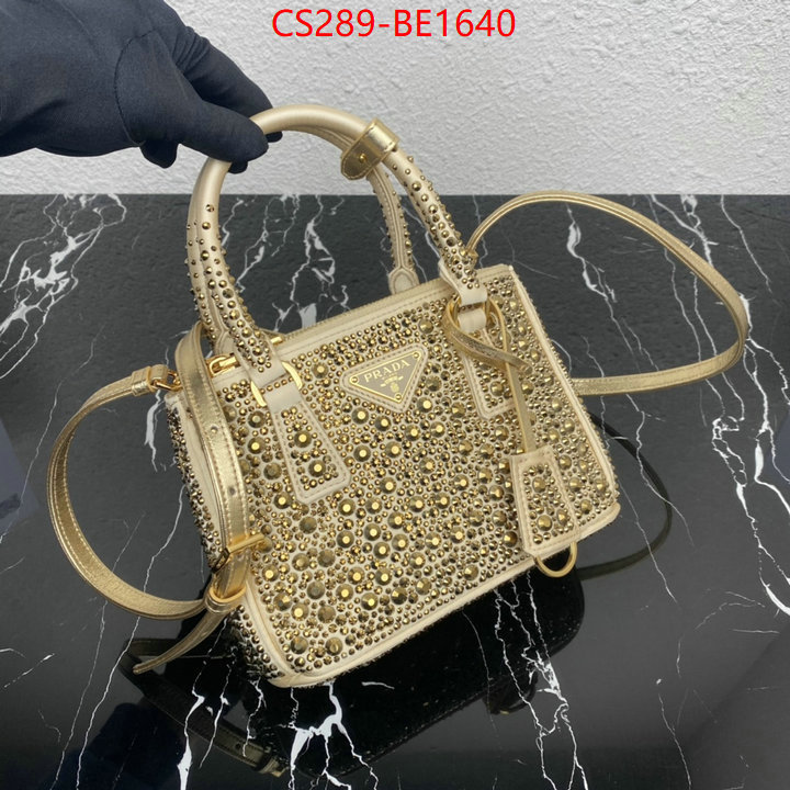 Prada Bags (TOP)-Handbag- 7 star replica ID: BE1640 $: 289USD