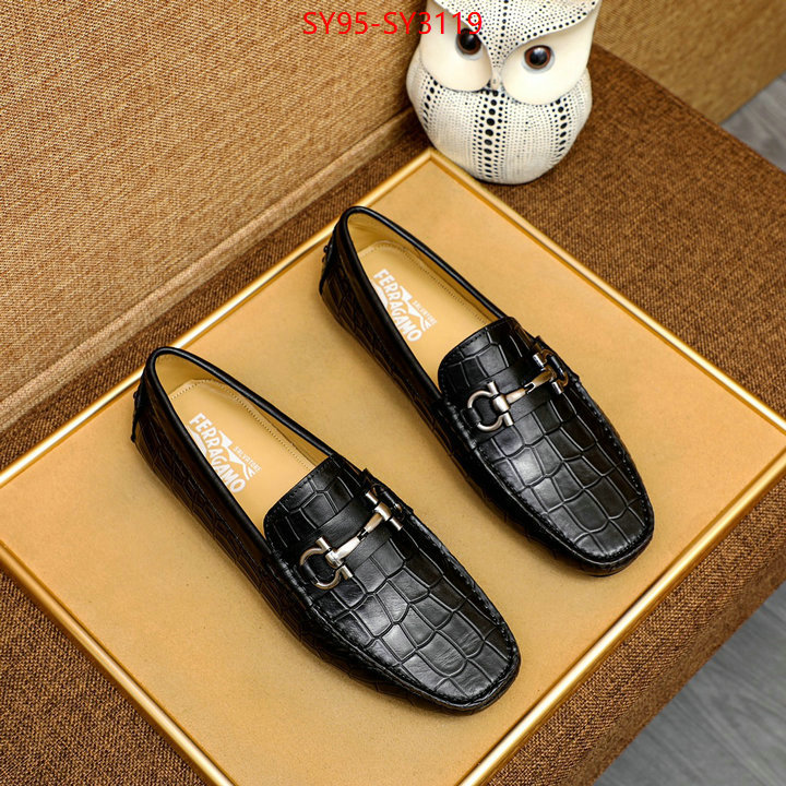 Men shoes-Ferragamo fake aaaaa ID: SY3119 $: 95USD