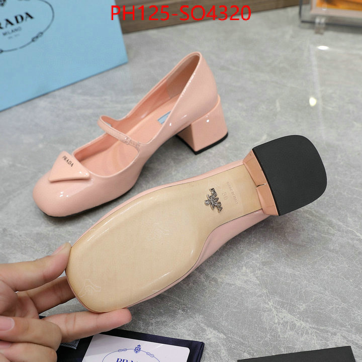 Women Shoes-Prada top quality fake ID: SO4320 $: 125USD