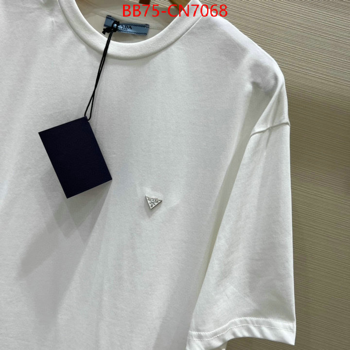 Clothing-Prada top 1:1 replica ID: CN7068 $: 75USD