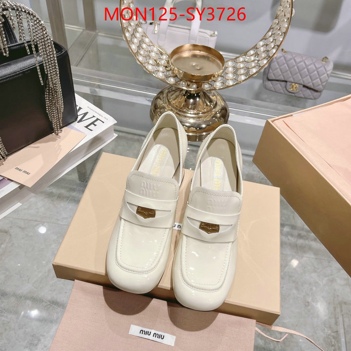 Women Shoes-Miu Miu high ID: SY3726 $: 125USD