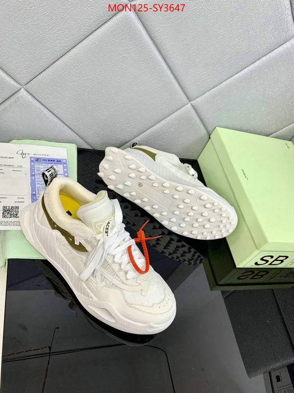 Women Shoes-Offwhite exclusive cheap ID: SY3647 $: 125USD