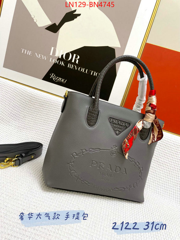 Prada Bags (4A)-Handbag- where to buy ID: BN4745 $: 129USD