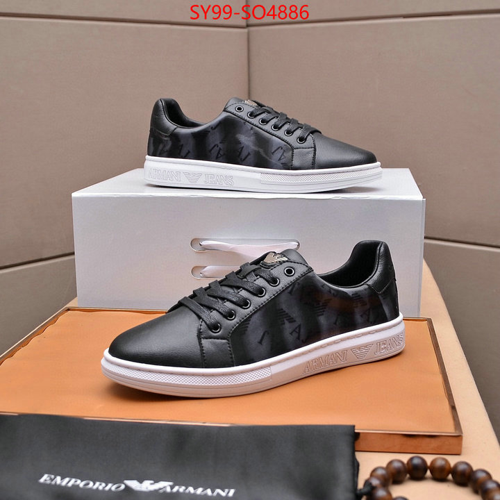 Men shoes-Armani designer ID: SO4886 $: 99USD