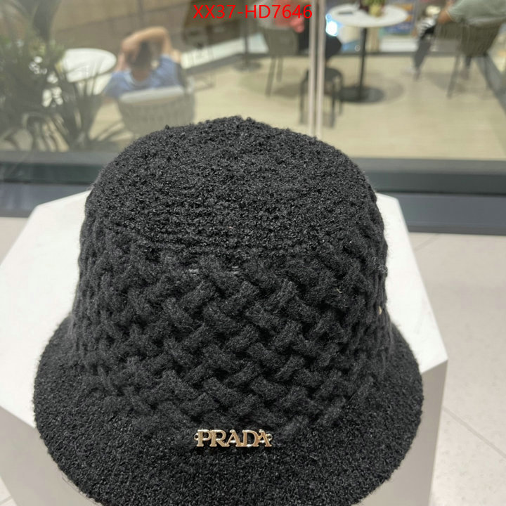 Cap (Hat)-Prada mirror copy luxury ID: HD7646 $: 37USD