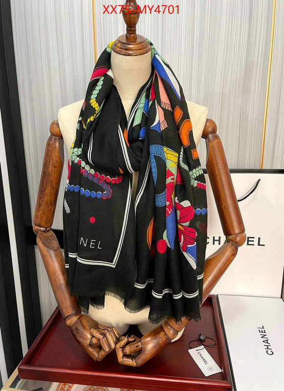 Scarf-Chanel wholesale replica shop ID: MY4701 $: 75USD