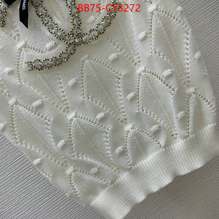 Clothing-Chanel designer replica ID: CY3272 $: 75USD