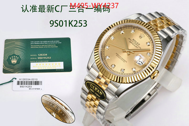 Watch(TOP)-Rolex cheap high quality replica ID: WY4237 $: 495USD