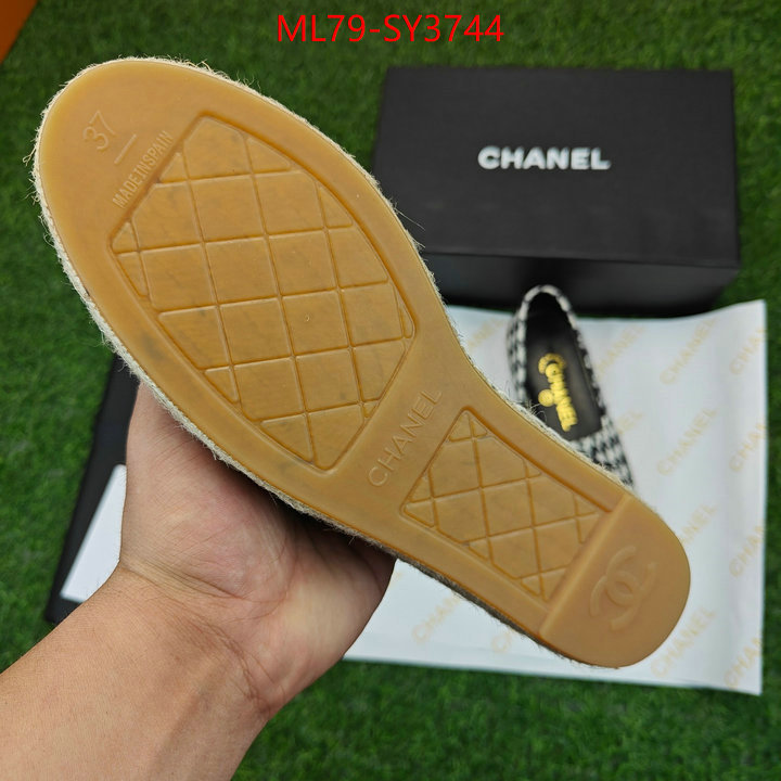 Women Shoes-Chanel sell online ID: SY3744 $: 79USD