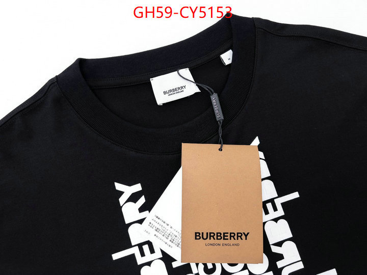 Clothing-Burberry replica aaaaa designer ID: CY5153 $: 59USD
