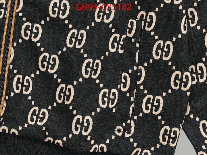 Clothing-Gucci buy the best replica ID: CY5182 $: 95USD