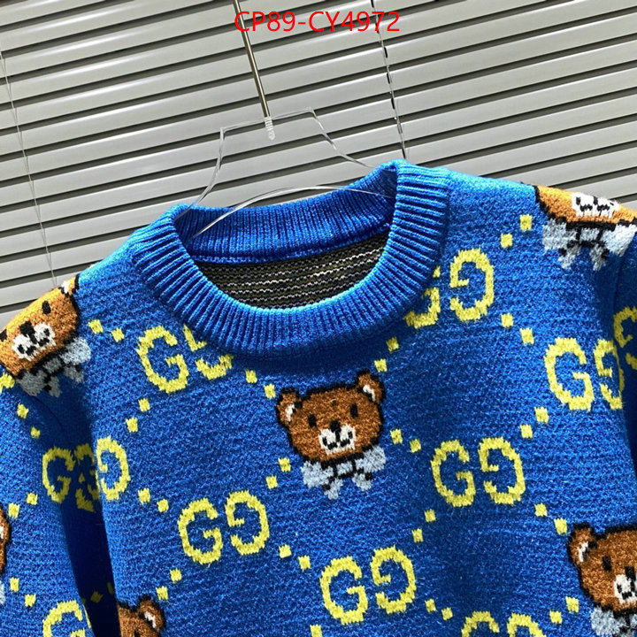 Clothing-Gucci buy cheap ID: CY4972 $: 89USD