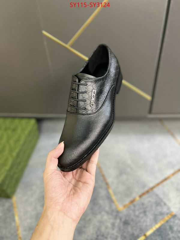 Men Shoes-Gucci luxury fashion replica designers ID: SY3124 $: 115USD
