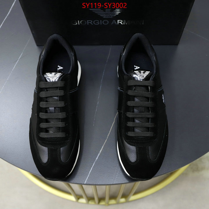 Men shoes-Armani where can i buy the best quality ID: SY3002 $: 119USD