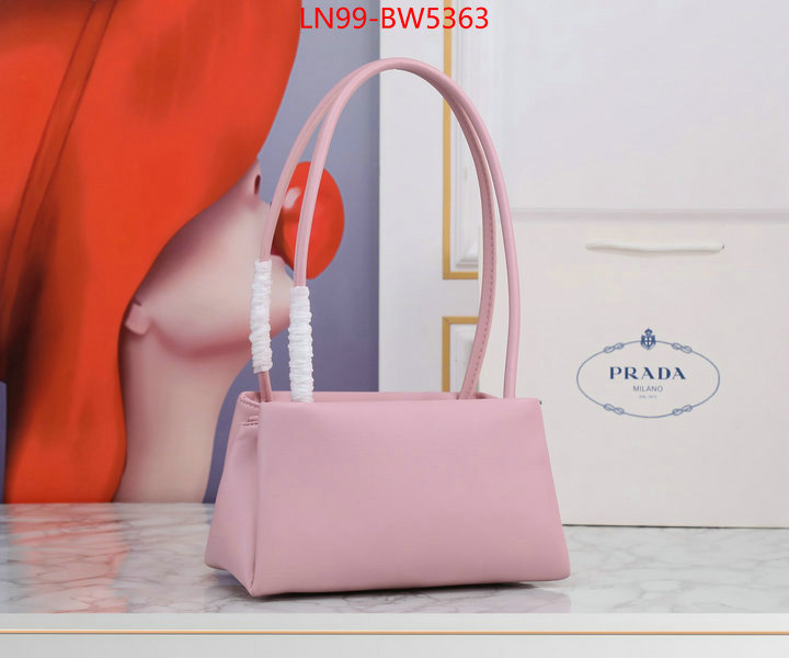 Prada Bags (4A)-Handbag- replica for cheap ID: BW5363 $: 99USD