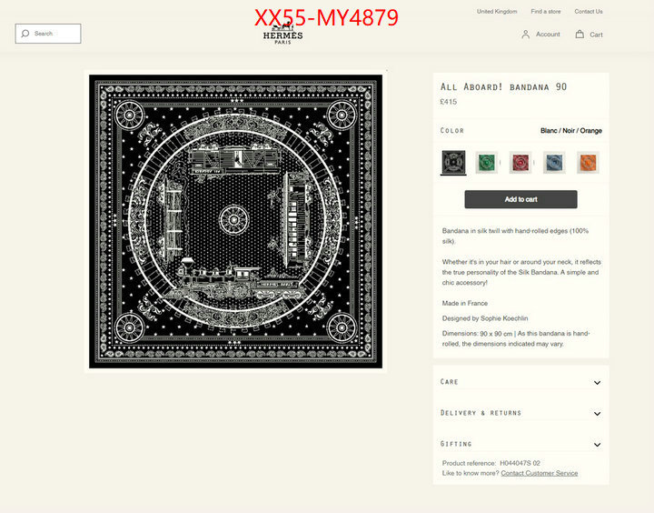 Scarf-Hermes for sale online ID: MY4879 $: 55USD