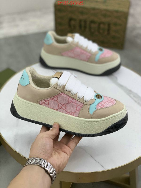 Women Shoes-Gucci buy sell ID: SY3125 $: 135USD