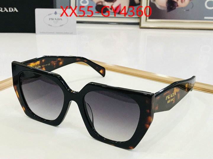 Glasses-Prada replica 2023 perfect luxury ID: GY4360 $: 55USD