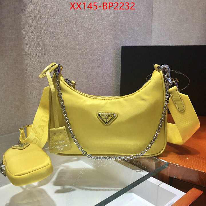 Prada Bags (TOP)-Re-Edition 2000 best quality designer ID: BP2232 $: 145USD