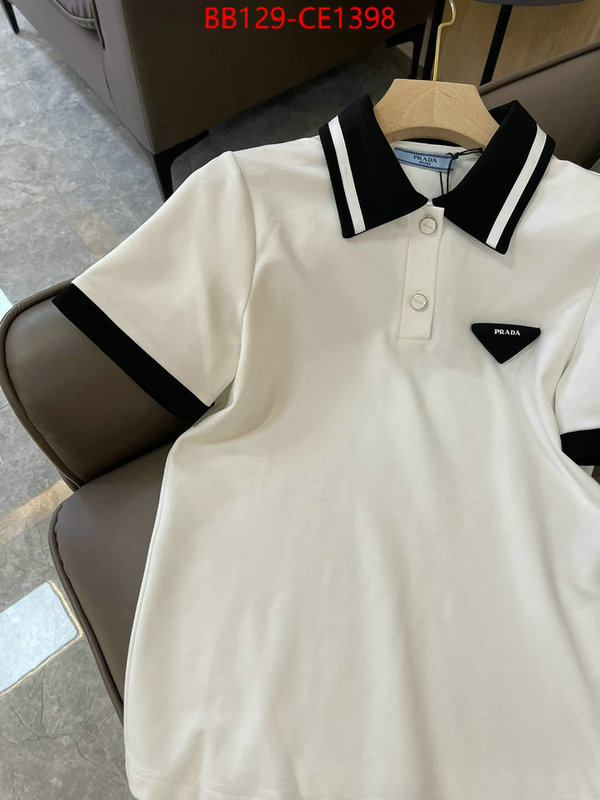 Clothing-Prada where can i find ID: CE1398 $: 129USD