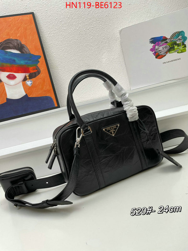 Prada Bags (4A)-Handbag- shop the best high authentic quality replica ID: BE6123 $: 119USD