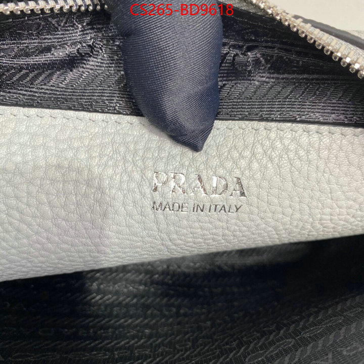 Prada Bags (TOP)-Diagonal- the online shopping ID: BD9618 $: 265USD