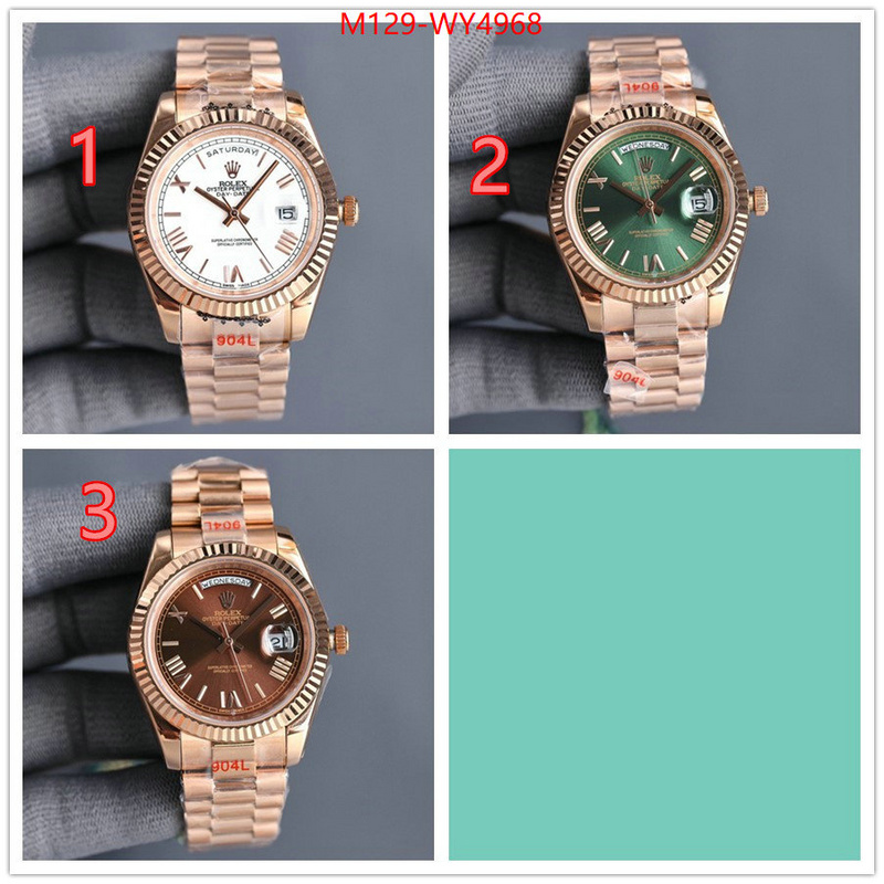 Watch(4A)-Rolex fashion designer ID: WY4968 $: 129USD