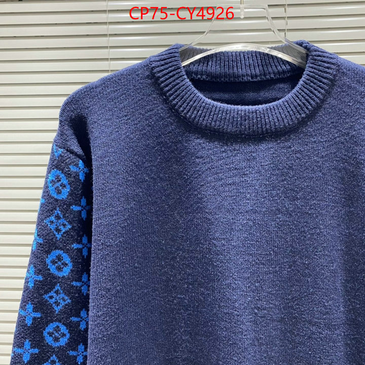 Clothing-LV top perfect fake ID: CY4926 $: 75USD